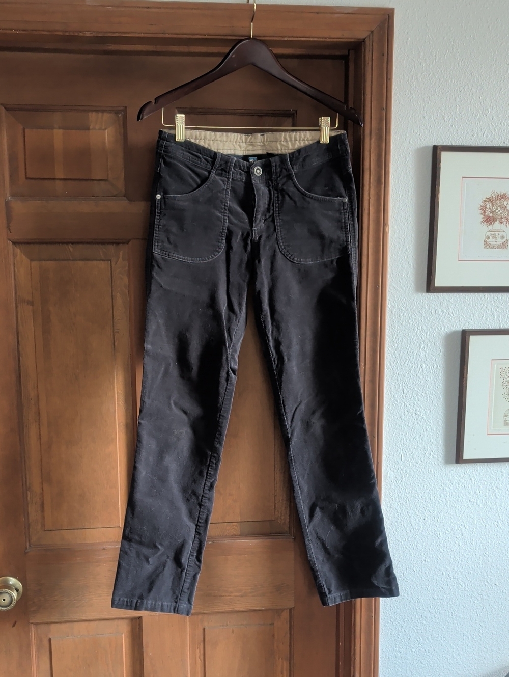 Kühl Corduroy Size 6 Dark Gray Outdoor Pants